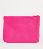 Harrods Large Cotton Logo Pouch, UK version