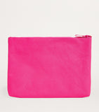 Harrods Large Cotton Logo Pouch, UK version