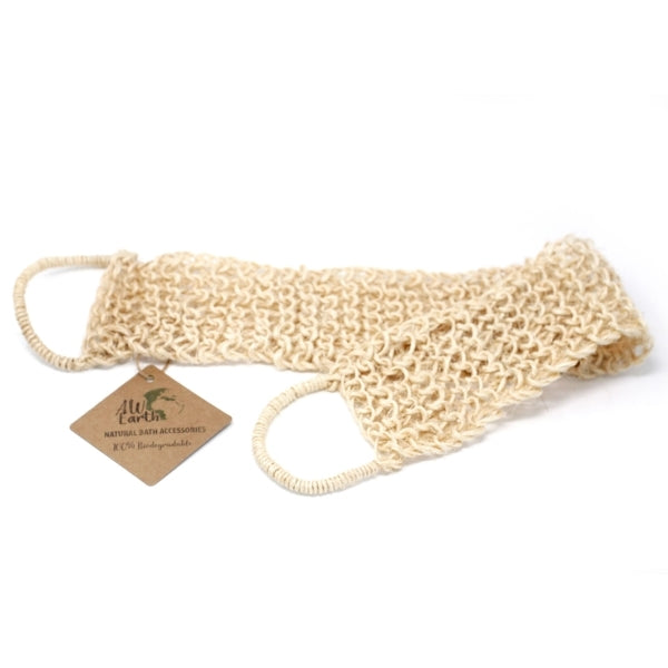 Natural sisal exfoliating back scrub 80cm, UK version
