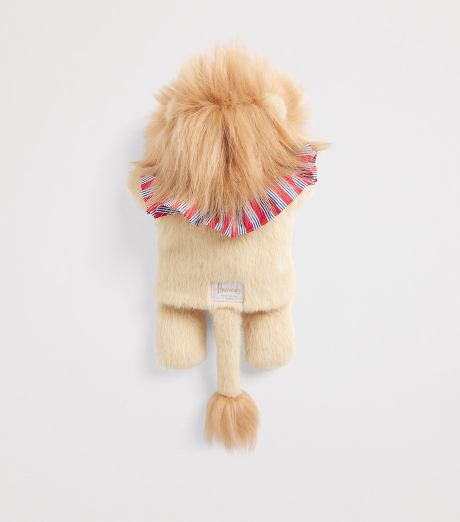 Harrods lion hand puppet - British product