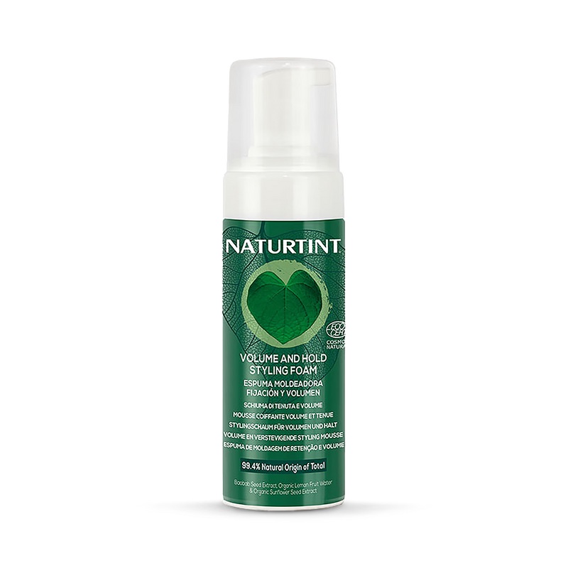 Natural Volumising Hair Styling Foam 125ml