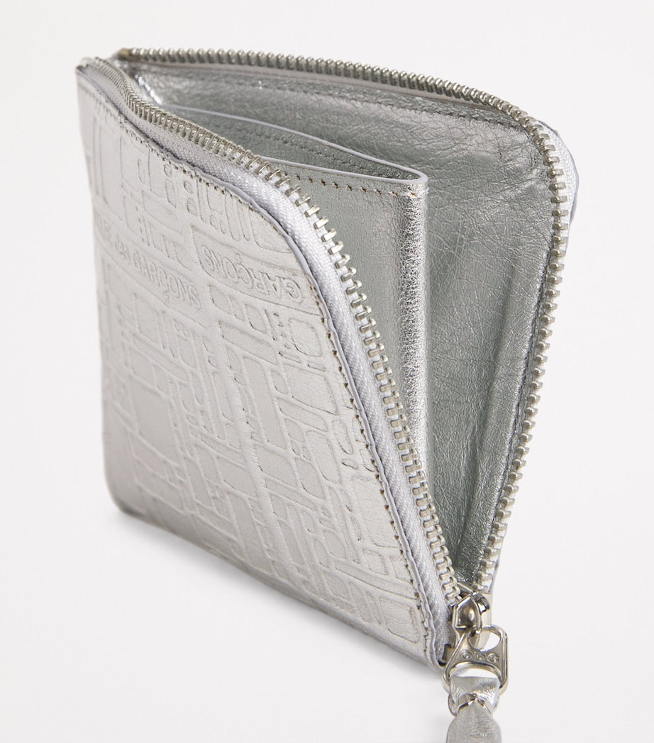 Comme des Garçons leather zipped card holder - British product