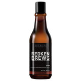 Redken Brews 3-in-1 shampoo conditioner body wash 300ml, imported from the UK