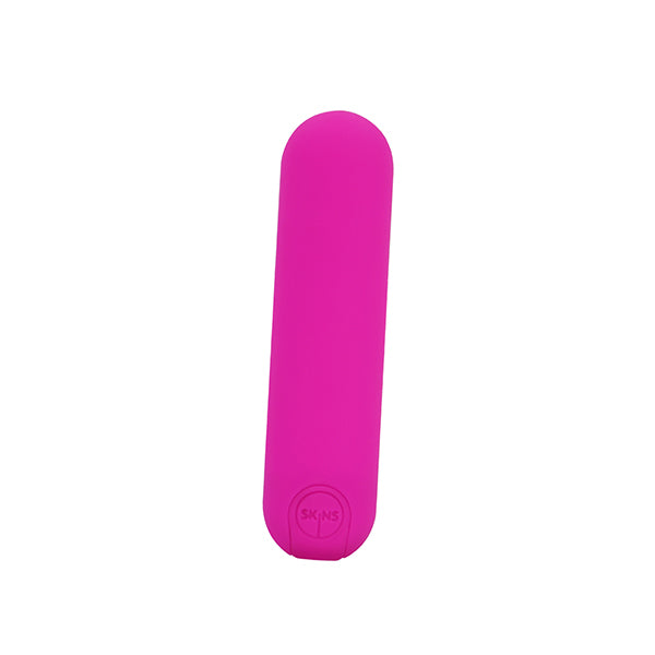 Skins pink bullet vibrator rechargeable 10 functions, imported from the UK