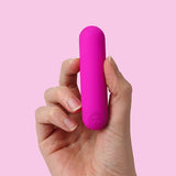 Skins pink bullet vibrator rechargeable 10 functions, imported from the UK