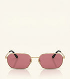 Prada metal rectangular sunglasses, UK version