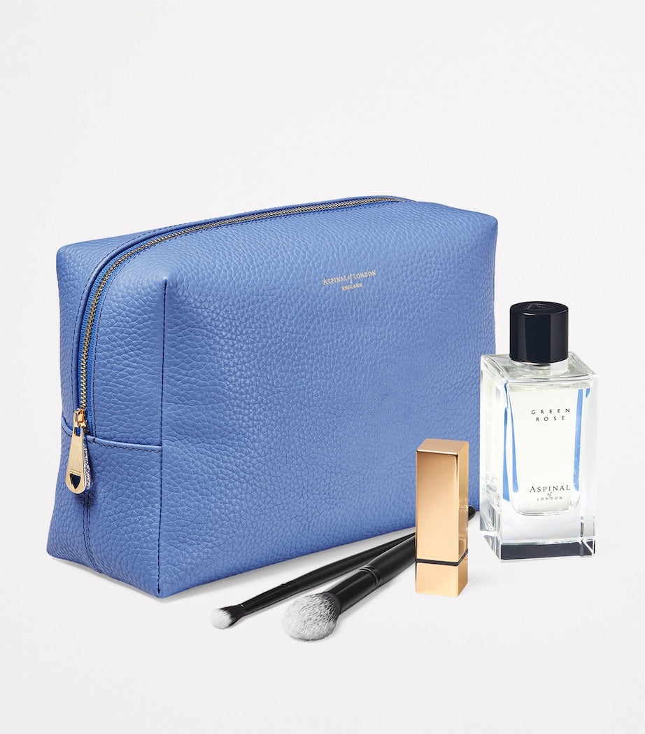 Aspinal of London leather wash bag, imported from the UK