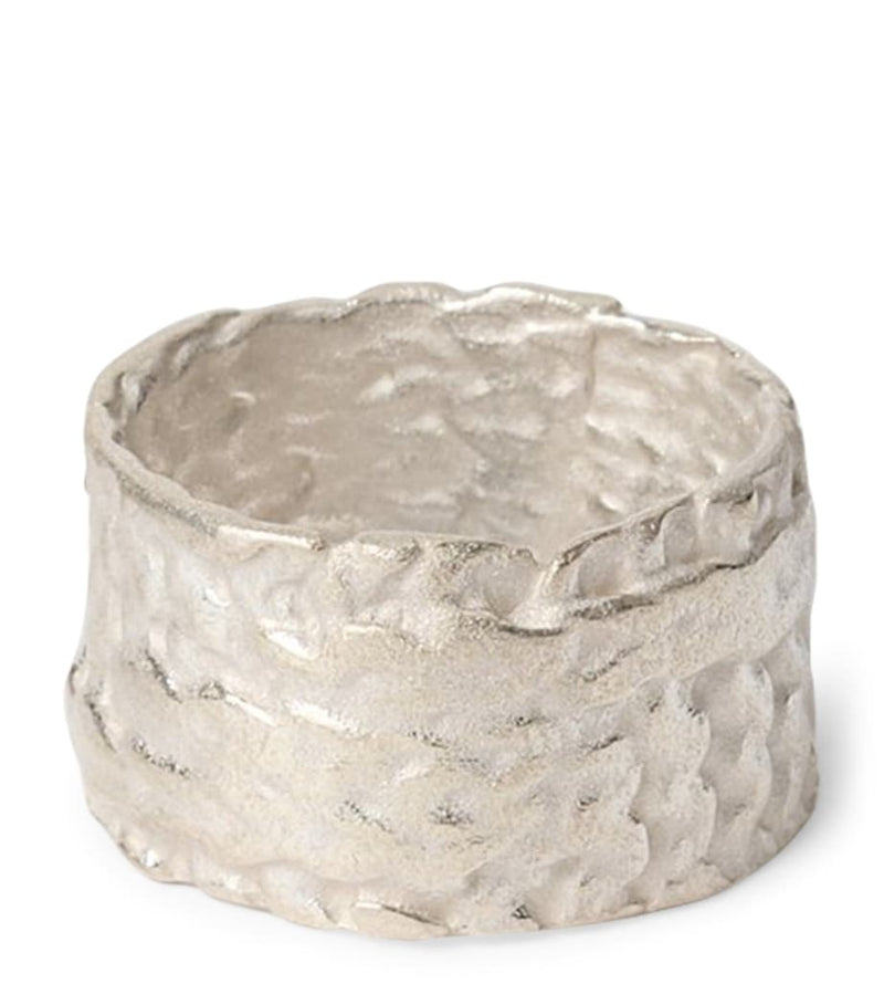 Our Legacy sterling silver knit ring (British brand)