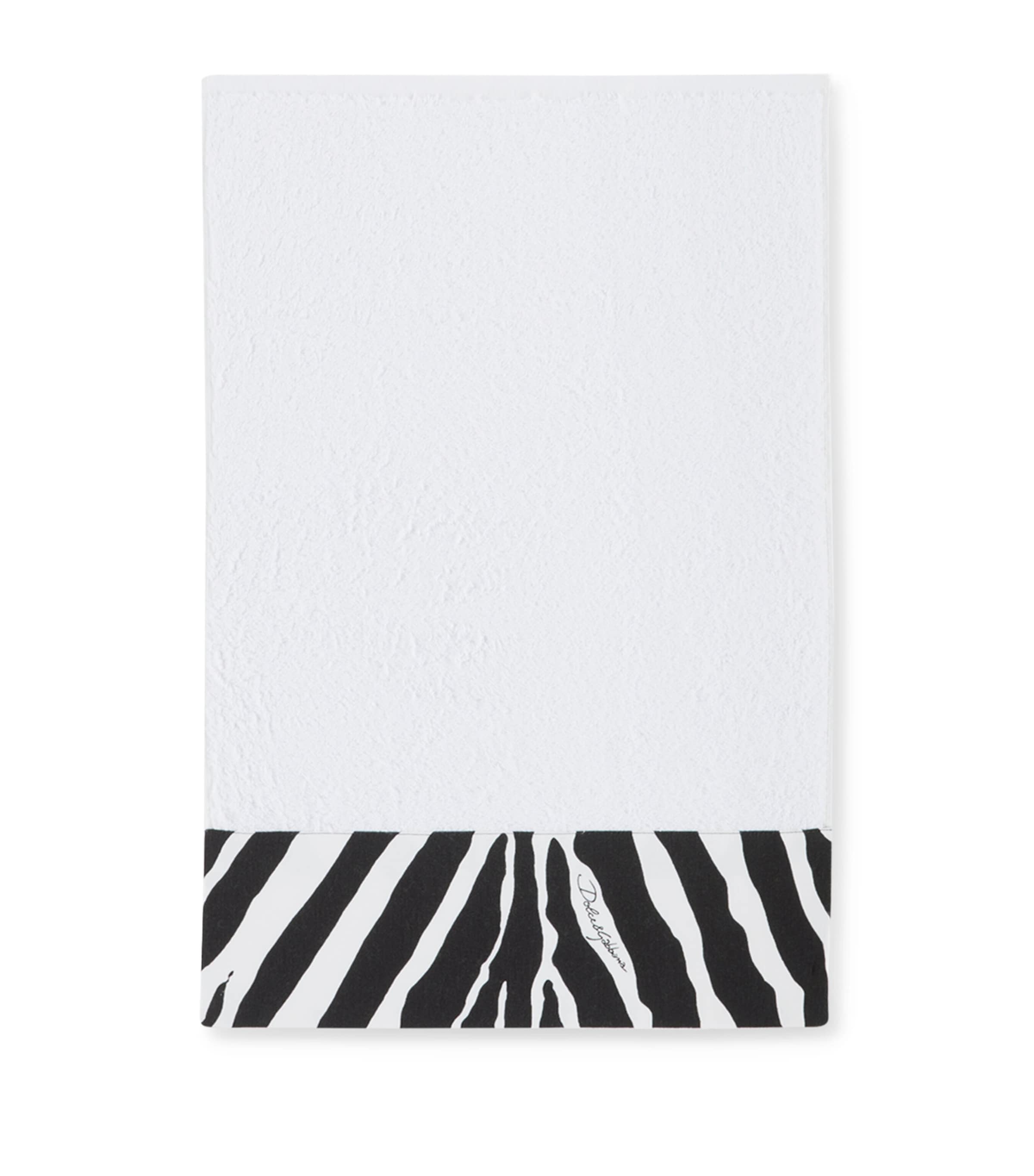 Dolce&Gabbana Casa zebra bath towel set of 5 - British product