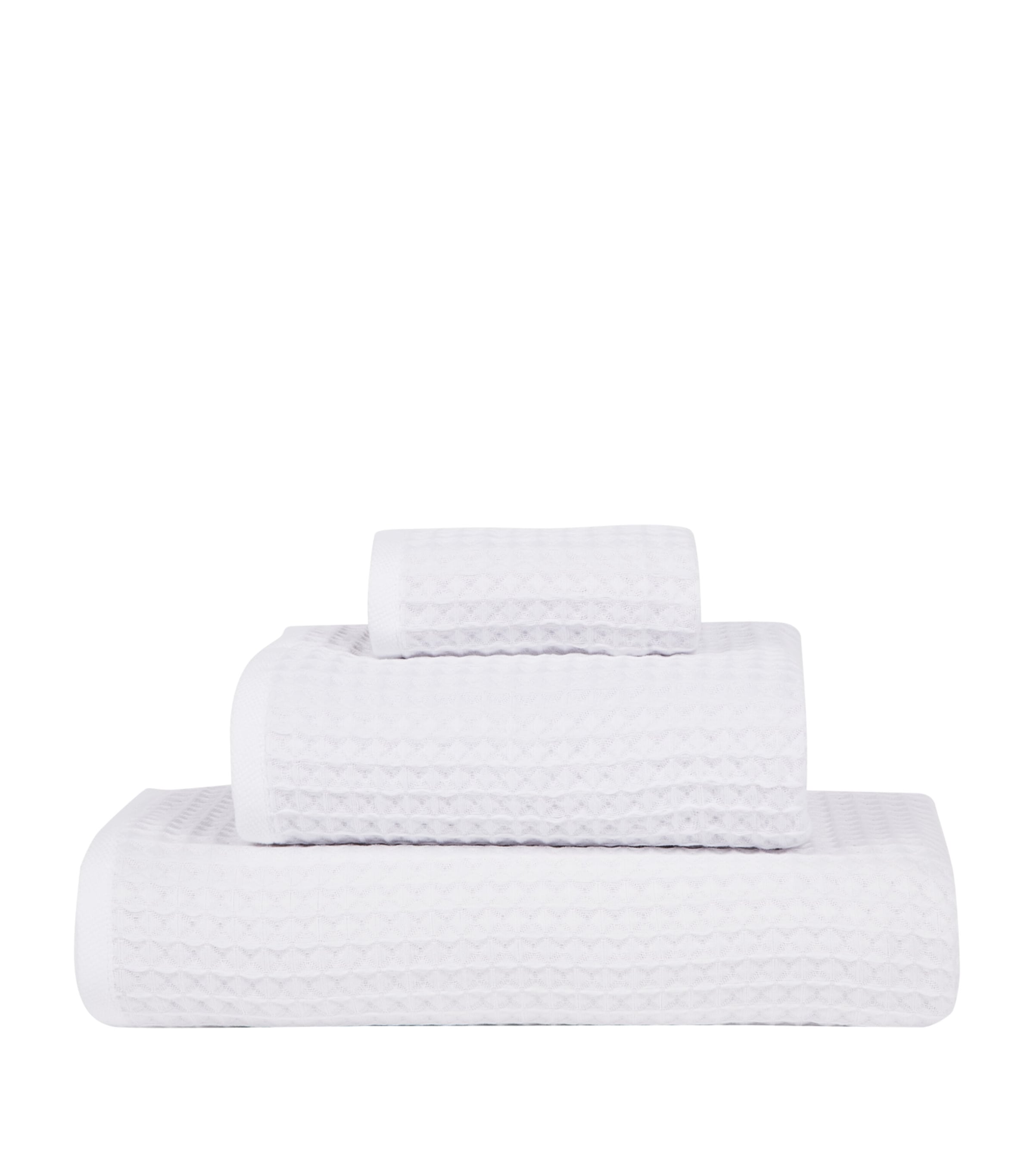 Uchino Air Waffle hand towel 60cm x 100cm (British brand)