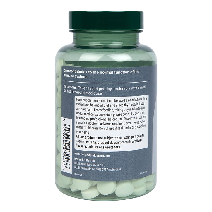 Holland & Barrett Zinc 25mg 240 Tablets