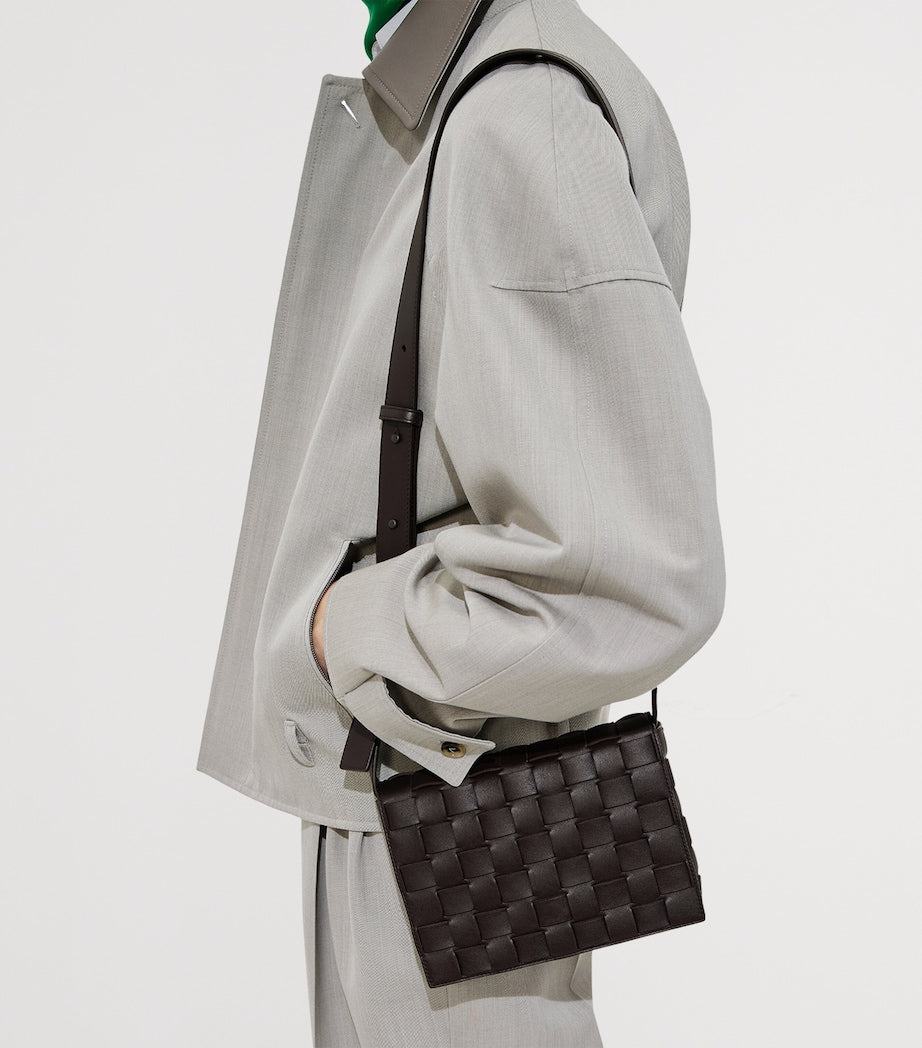 Bottega Veneta Intrecciato messenger bag calfskin leather - British product
