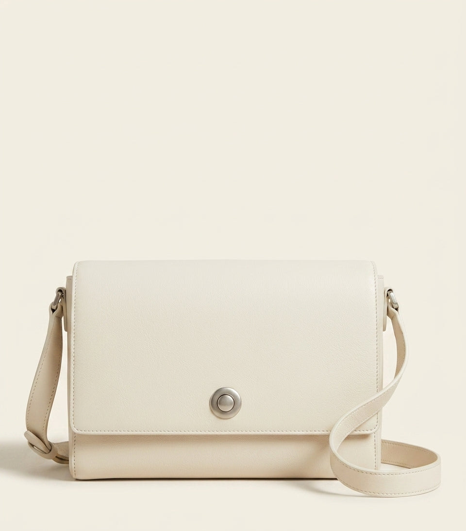 Burberry Note cross-body bag in supple calfskin and Check pattern (British brand)