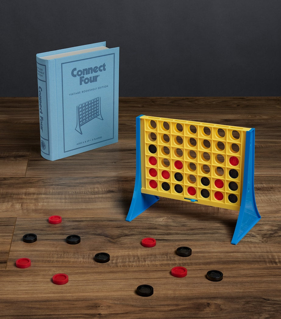 Vintage Bookshelf edition Connect Four board game - British product
