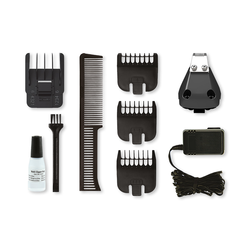 Wahl stubble and beard trimmer kit with attachments - British product