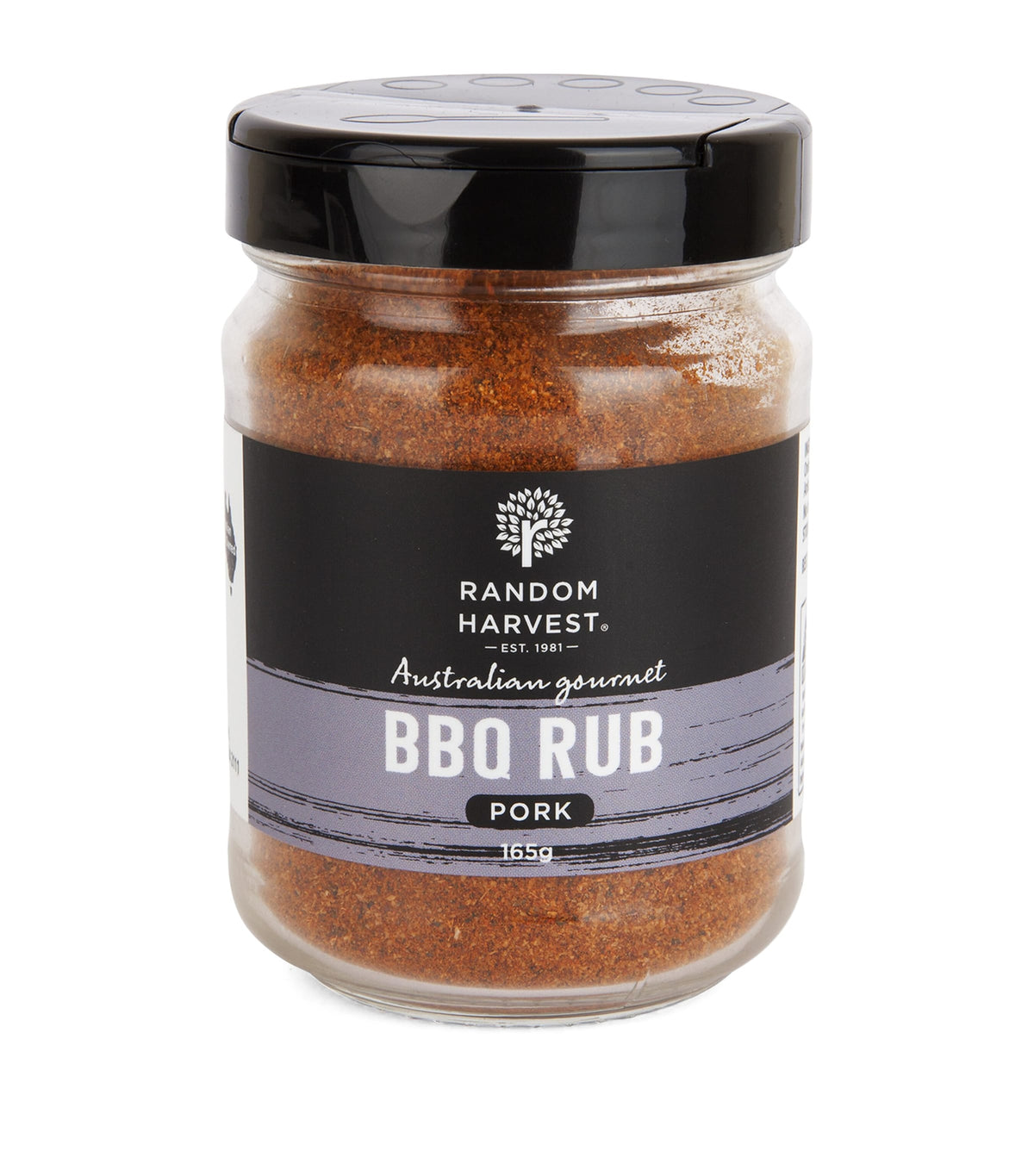 Random Harvest Pork BBQ Rub 165g, imported from the UK