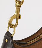 Mulberry small suede Hackney shoulder bag, UK version