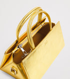 Talel metallic leather V2 baguette bag, imported from the UK