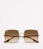 Ray-Ban RB1971 square sunglasses metal frame retro tinted lenses, UK version