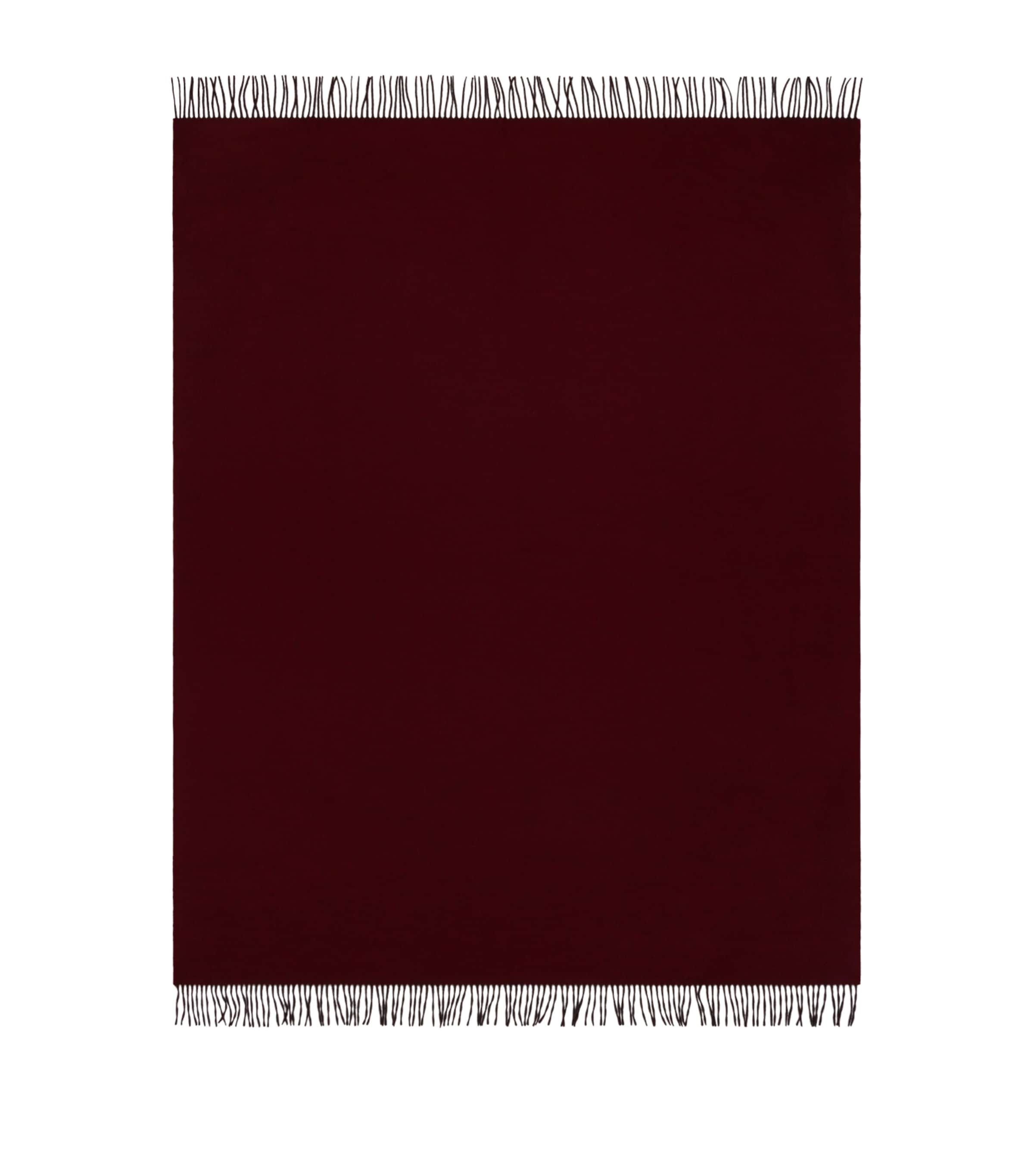 Cashmere Arran Solid Throw (147cm x 183cm)