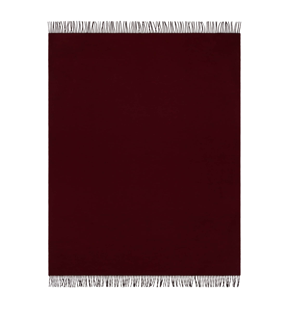 Cashmere Arran Solid Throw (147cm x 183cm)