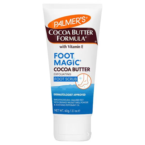 Palmer's Foot Magic Scrub 60g, imported from the UK