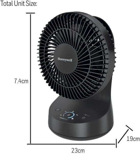 Honeywell QuietSet Oscillating Table Fan GOODS Superdrug   