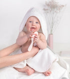 Tartine et Chocolat cotton hooded towel, imported from the UK