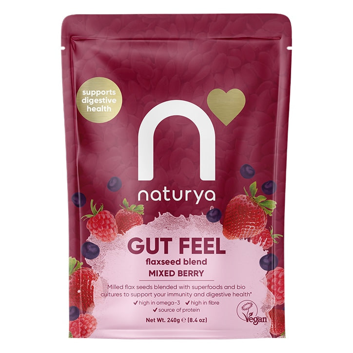 Naturya Gut Feel Flaxseed Blend Tropical 240g Flaxseed Holland&Barrett   