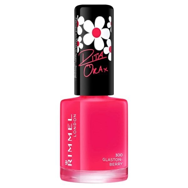 Rimmel 60 Seconds Nail Polish Rita Ora Glaston-Berry GOODS Superdrug   