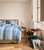 Schlossberg cotton stripe Loris Oxford pillowcase 50x75cm - British product