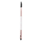 Brushworks White & Gold Brow Duo Brush GOODS Superdrug   