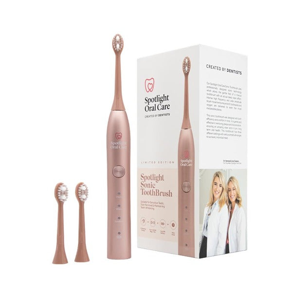 Spotlight Oral Care Limited Ed. Sonic Toothbrush-Rose Gold GOODS Superdrug   