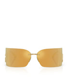 Dolce&Gabbana metal gold-tone mirrored sunglasses, imported from the UK