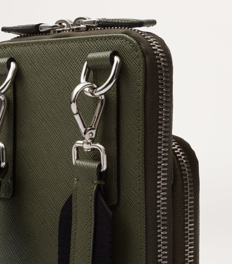 Prada Saffiano leather smartphone case, imported from the UK