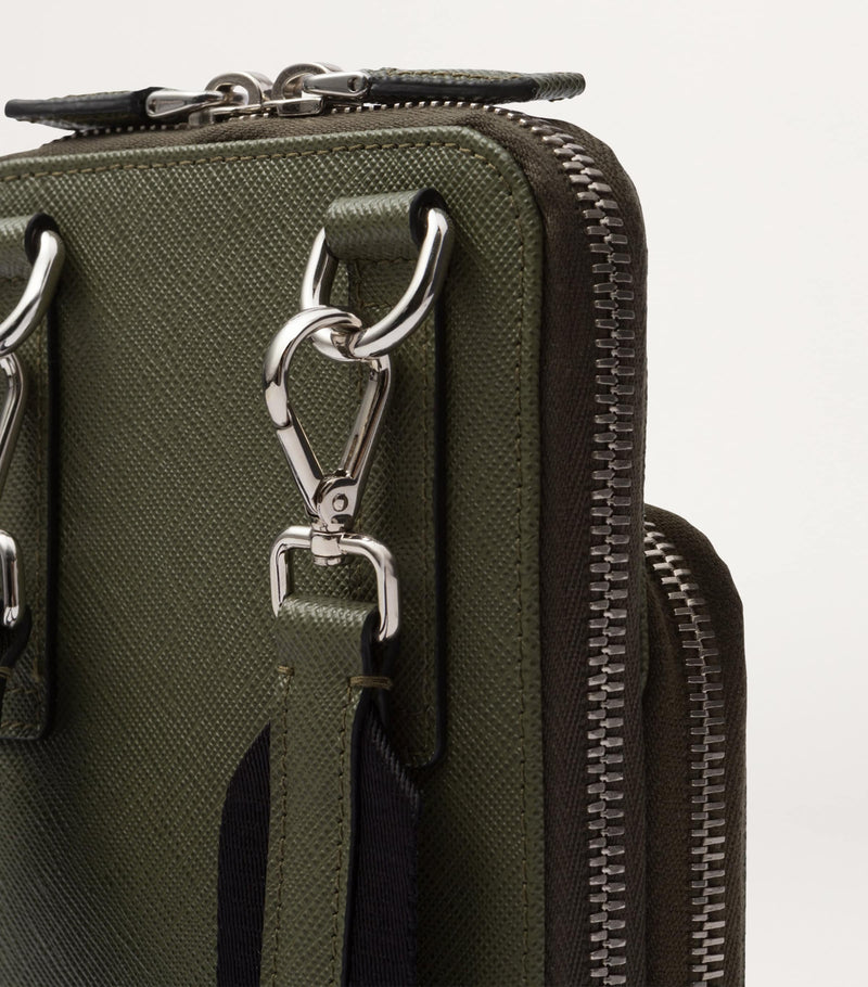 Prada Saffiano leather smartphone case, imported from the UK