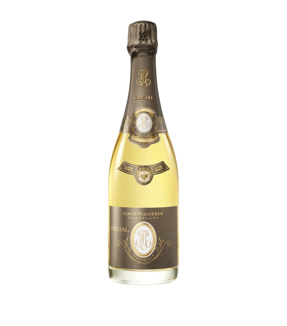 Louis Roederer Cristal Vinothèque Brut Millesime 2002 champagne 75cl, UK version