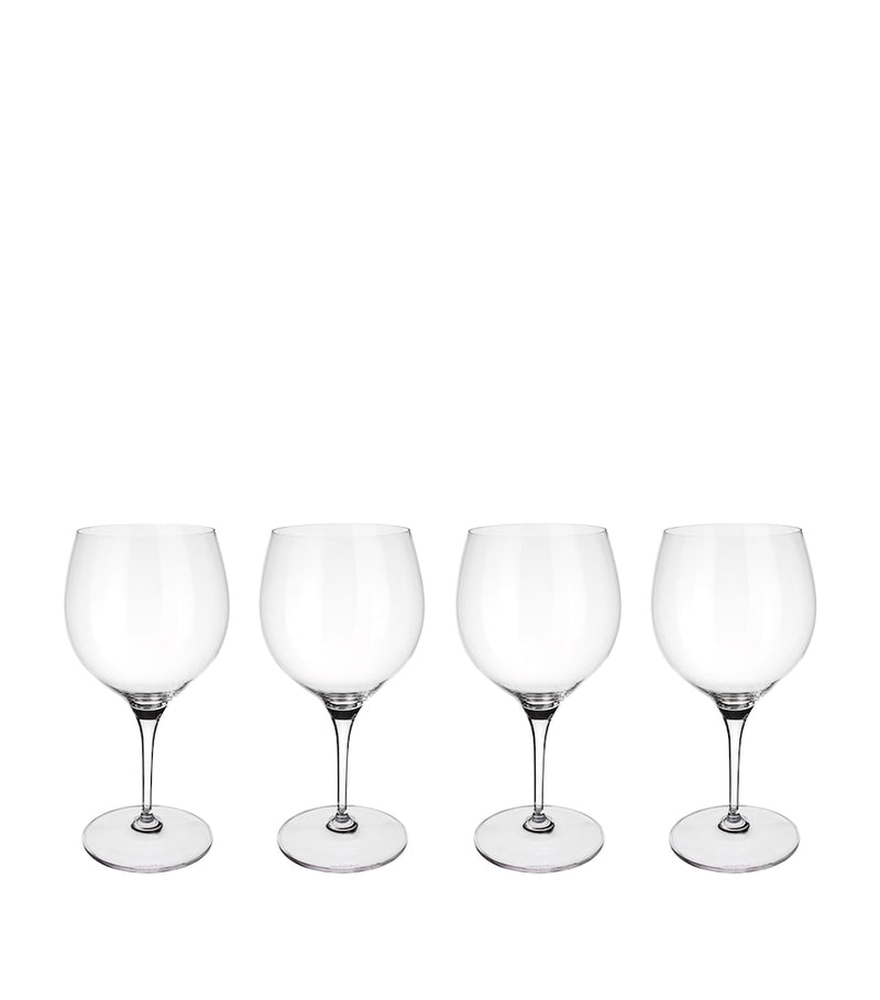 Villeroy & Boch Burgundy wine goblets 200ml (British brand)