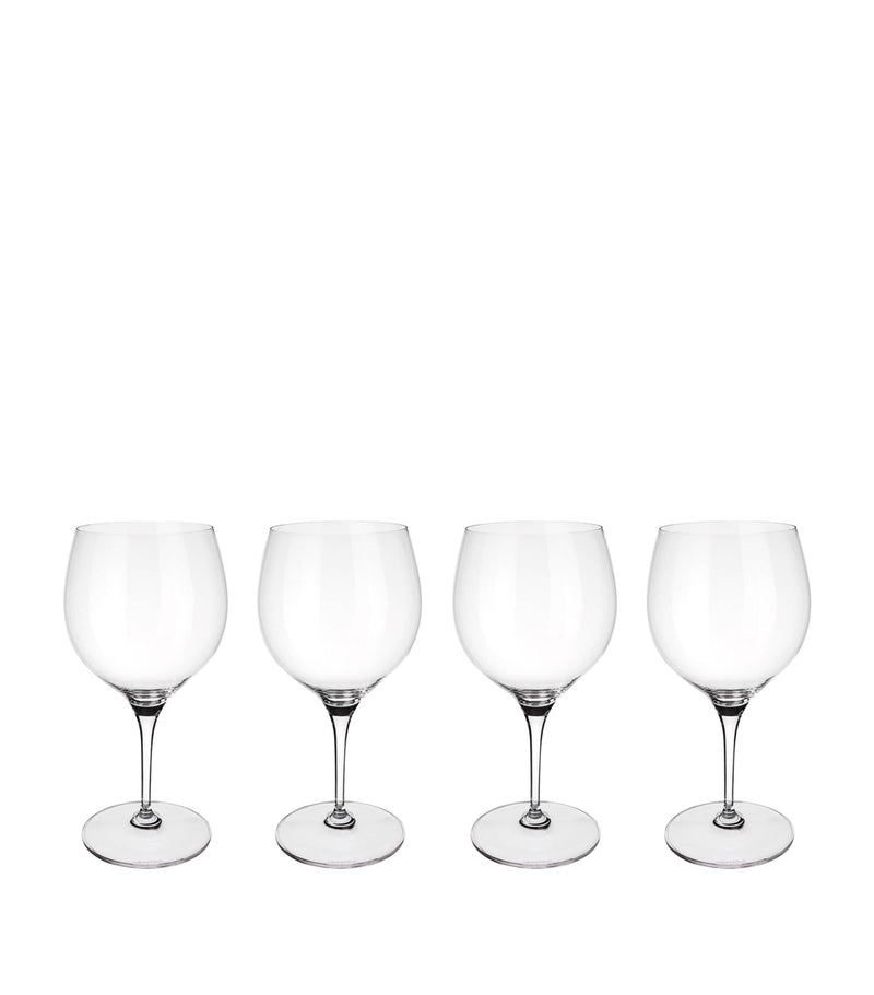 Villeroy & Boch Burgundy wine goblets 200ml (British brand)