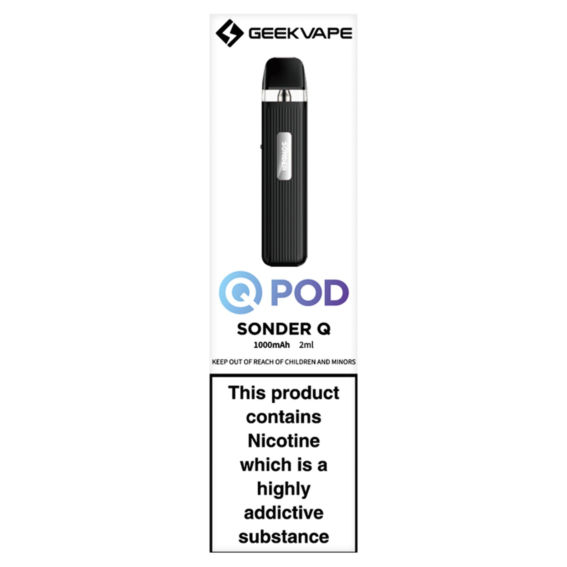 Geekvape Sonder Q Kit Black GOODS Sainsburys   