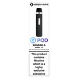 Geekvape Sonder Q Kit Black GOODS Sainsburys   