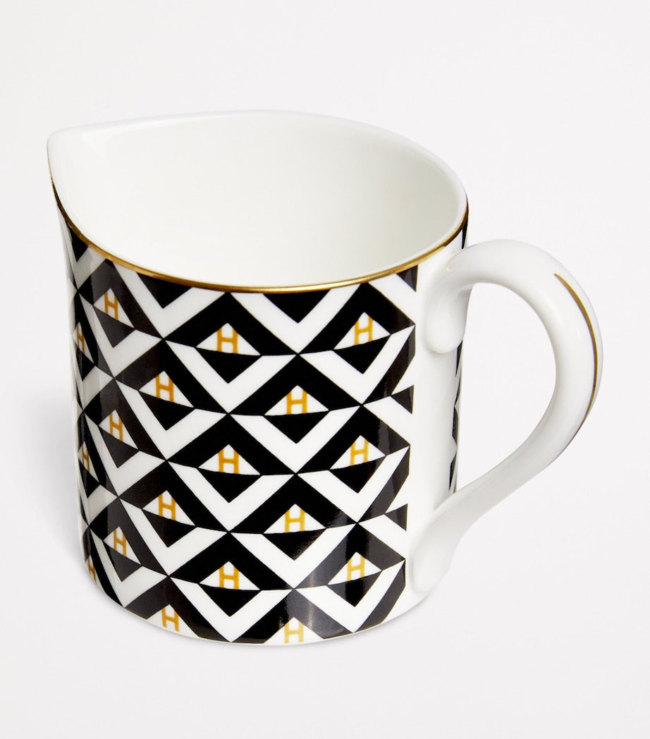 Harrods geometric creamer 227ml, UK version