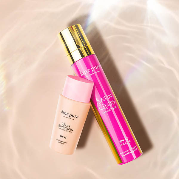 âme pure SPF 30 face and SPF 15 body set, UK version