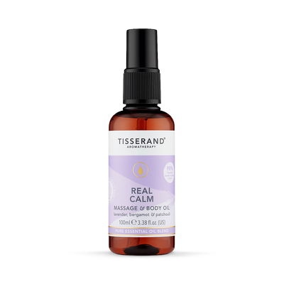 Holland & Barrett Tisserand Real Calm Massage & Body Oil 100ml- Buy online at McGrocer
