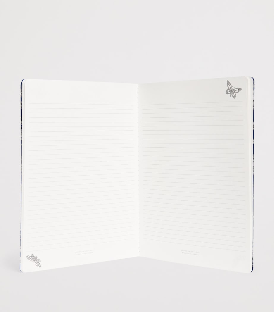 Harrods Gilded Butterfly lined notebook, UK version
