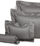 Pratesi striped boudoir pillowcase 30cm x 40cm, imported from the UK