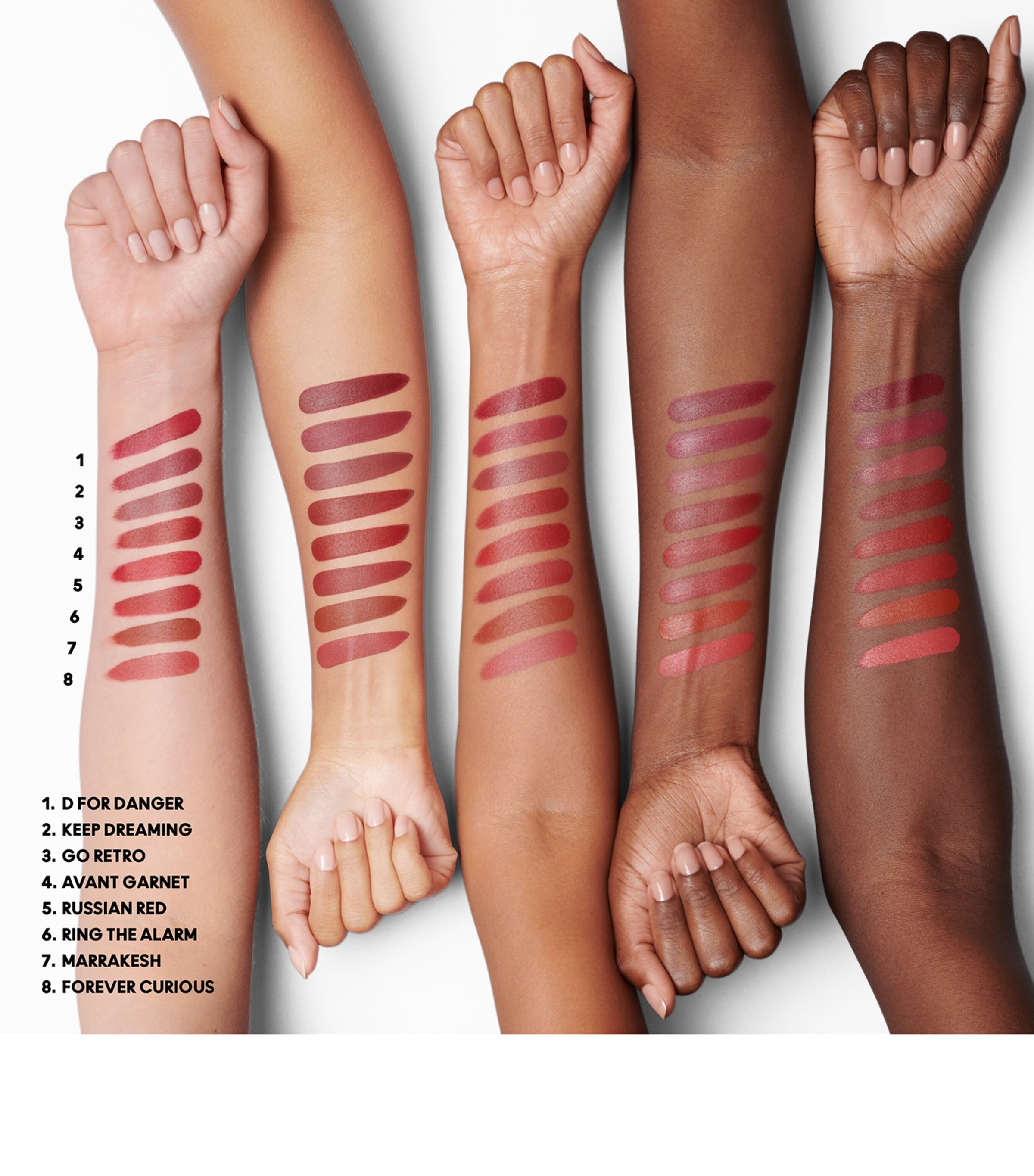 MAC Silky Matte Lipstick 3.5g, imported from the UK