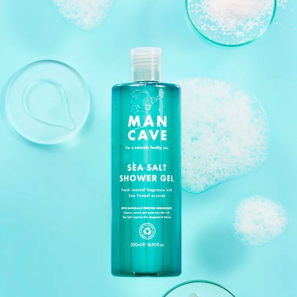 ManCave Sea Salt Shower Gel 500ml