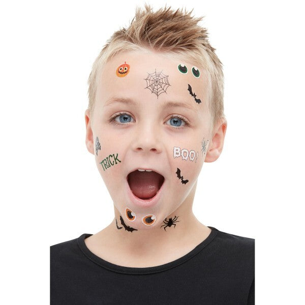Smiffys Trick or Treat Halloween Tattoos assorted transfers (British brand)
