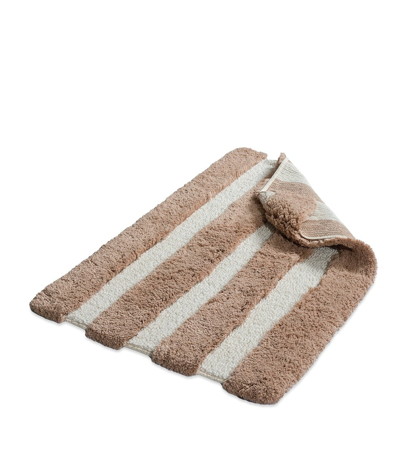 Hamam organic cotton tufted bath mat 60x90cm - British product
